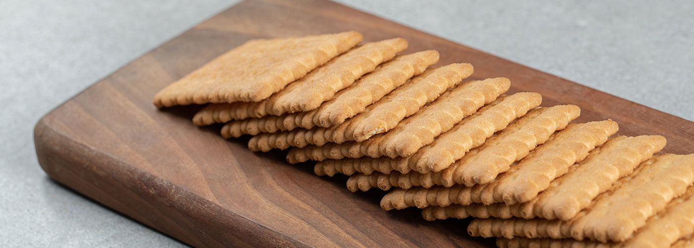 Galletas sobre tabla