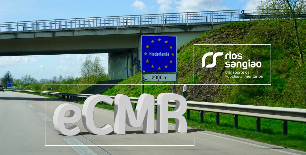Implantación de eCMR en transporte de líquidos alimentarios internacionales